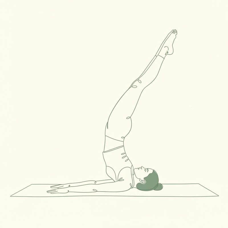 Great Plow Pose yoga pose illustration