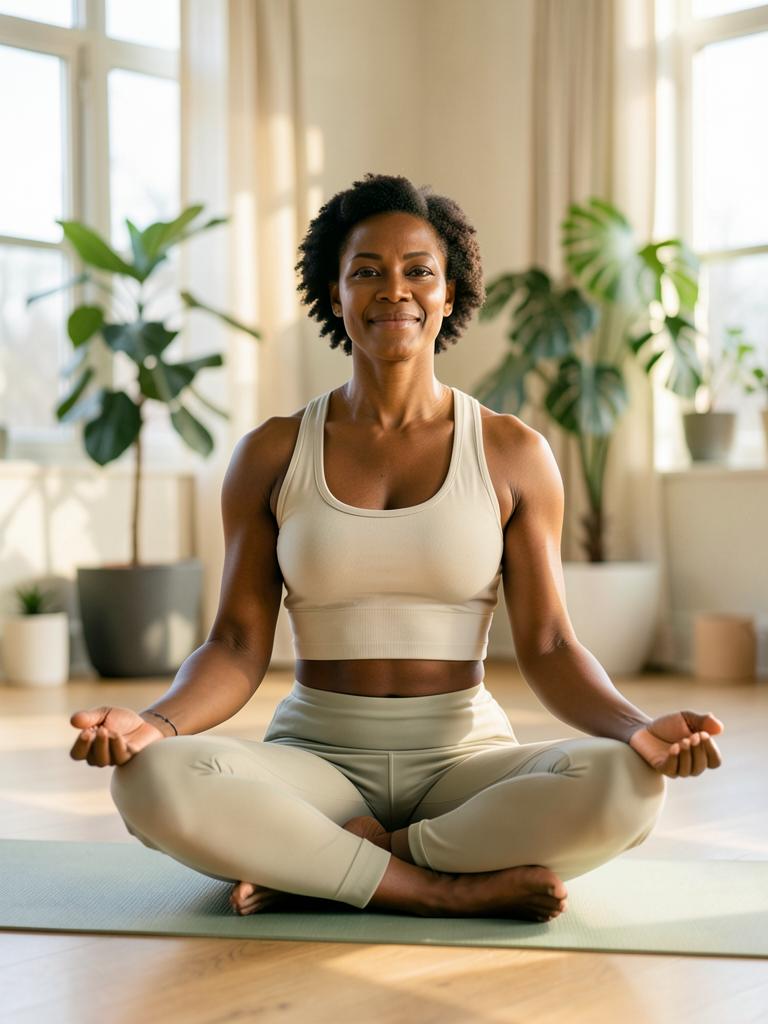 Amara Osei, yoga teacher in Atlanta, GA