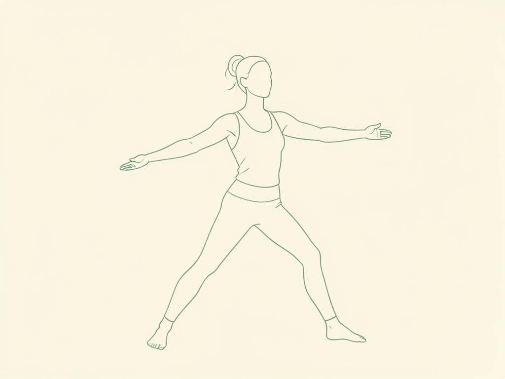 Crane Pose yoga pose illustration