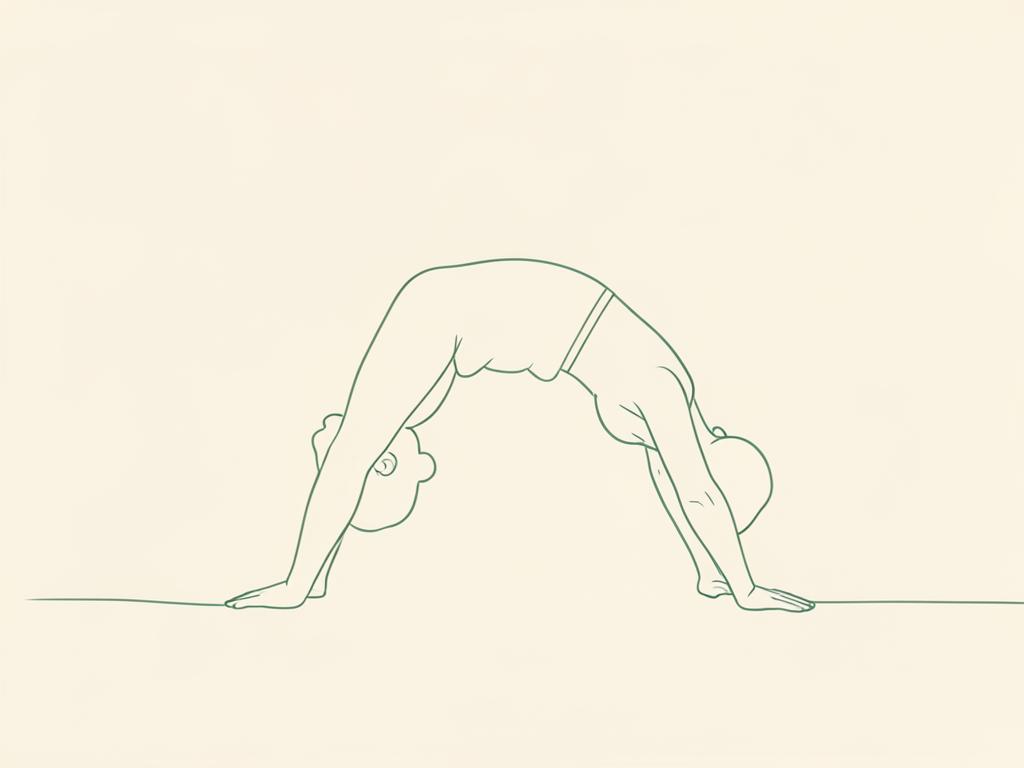 Bow Pose yoga pose illustration
