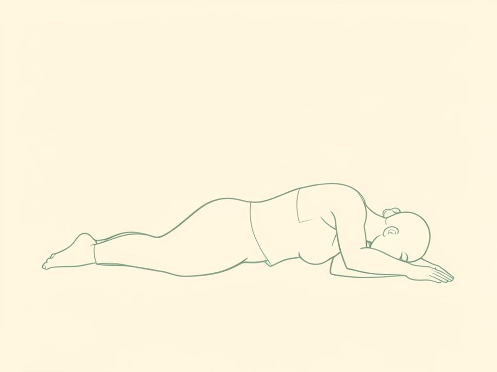 Cat Pose yoga pose illustration